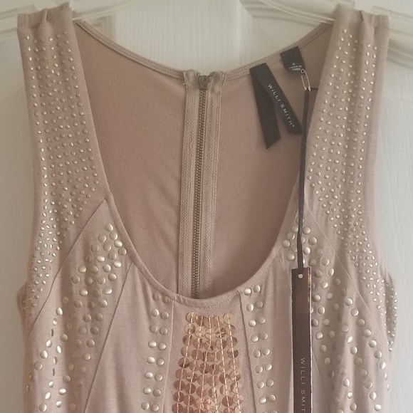 Tan Sequenced Top - Picture 3 of 4